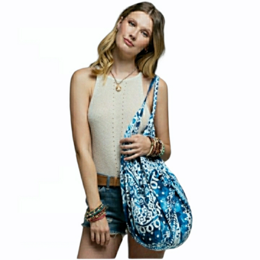 NWT Boho Print Hobo Tribal Handbag Bohemian Gypsy Spell Vintage Look